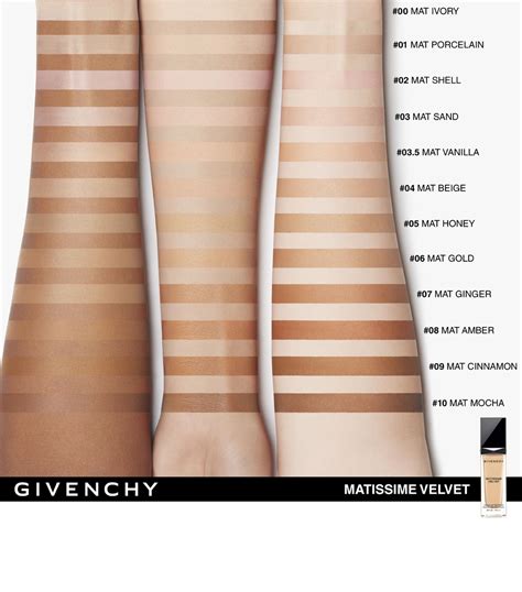 givenchy velvet foundation shades|Foundation and makeup brush .